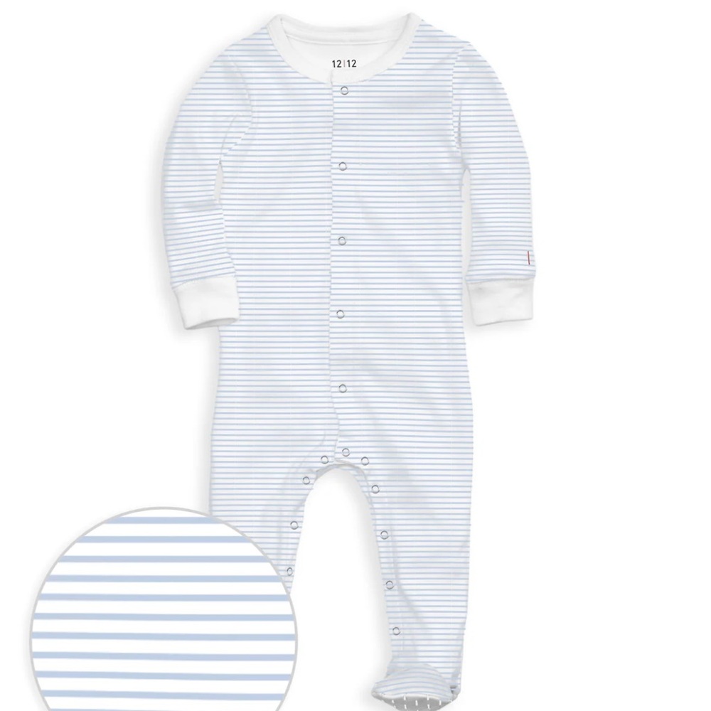 NWT Organic cotton baby footie pajamas